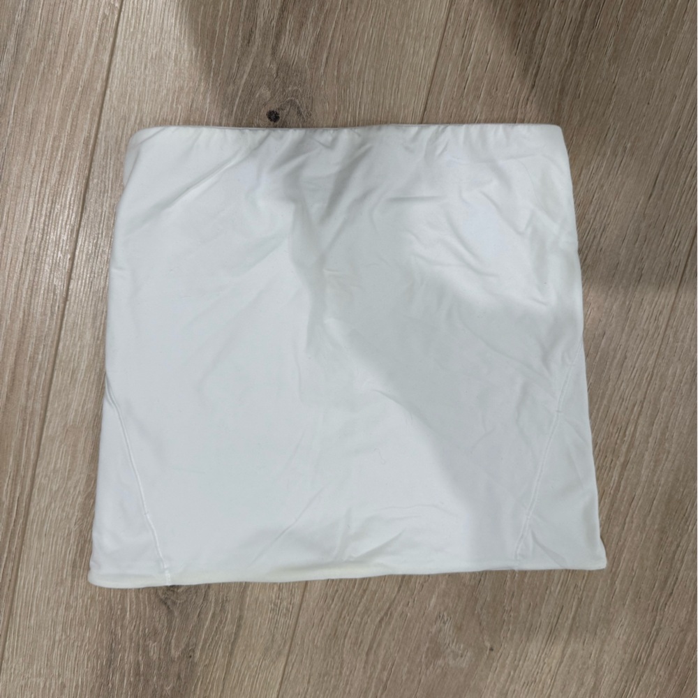 white lululemon tube top